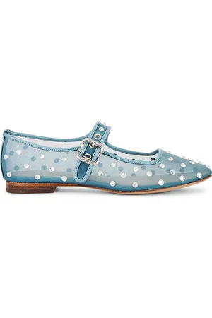 Sam Edelman Zapato plano brillante michaela en color azul talla 10 en - Blue. Talla 10 (también en 6, 6.5, 7, 7.5, 8, 8.5, 9