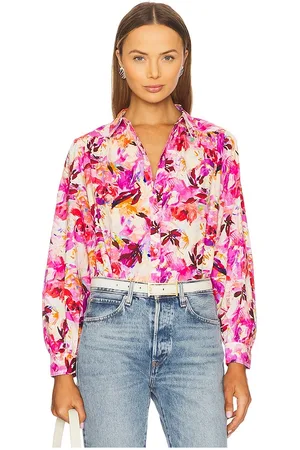 ULLA JOHNSON Tahlia blouse en color fucsia talla 0 en - Fuchsia. Talla 0 (también en 10, 12, 2, 4, 6, 8).