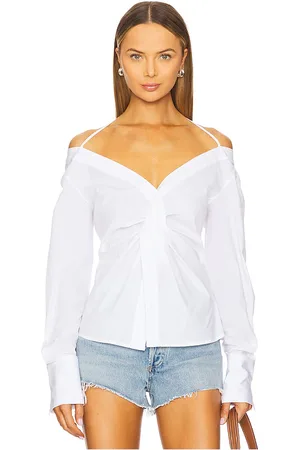 GOOD AMERICAN Top descubierto en color blanco talla L en - White. Talla L (también en M, S, XS, XXL/2X, XXXXL/4X).