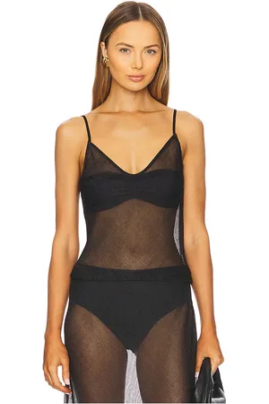 Bella Venice Top sin mangas sila en color negro talla L en - Black. Talla L (también en M, S, XS).
