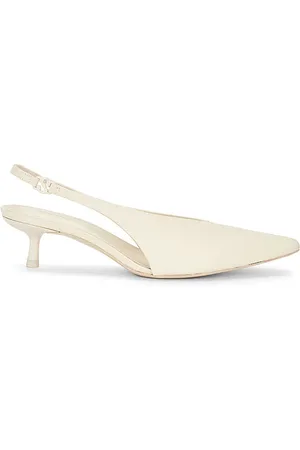 Simkhai Sylvie slingback kitten heel en color ivory talla 37 en - Ivory. Talla 37 (también en 39).