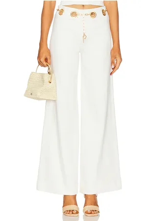 Cult Gaia Pantalón sydney en color blanco talla 26 en - White. Talla 26 (también en 27, 28, 29, 30).