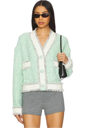 Essentiel Antwerp Chaqueta hoola en color hierbabuena talla M en - Mint. Talla M (también en S, XS).