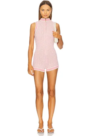 SER.O.YA Mono corto de punto pina en color rubor talla L en - Blush. Talla L (también en M, S, XL, XS).