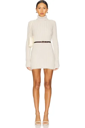 Asta Resort Minivestido con cinturón diana en color ivory talla L en - Ivory. Talla L (también en M, S, XS).