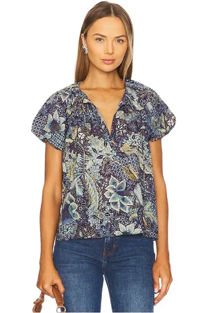 ULLA JOHNSON Top sin mangas issa en color azul marino talla 0 en - Navy. Talla 0 (también en 10, 12, 2, 4, 6).