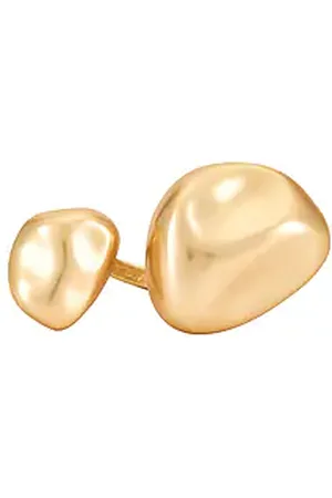 Cult Gaia Anillo cleo en color oro metálico talla all en - Metallic Gold. Talla all.