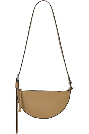 AllSaints Bolso cruzado half moon en color marrón talla all en - Brown. Talla all.
