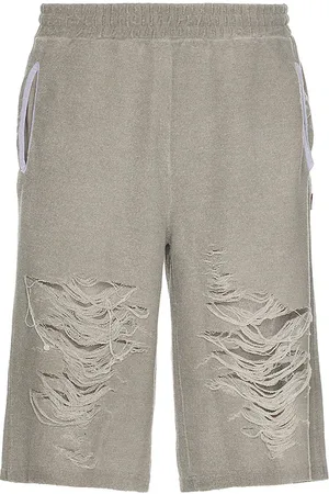 Diesel Pantalones cortos desgastados en color talla L en - Grey. Talla L (también en M, S).