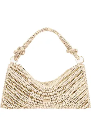 Cult Gaia Bolso hombro hera en color nude talla all en - Nude. Talla all.
