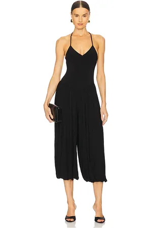 Norma Kamali Kenny jumpsuit en color talla L en - Black. Talla L (también en M, S, XL).