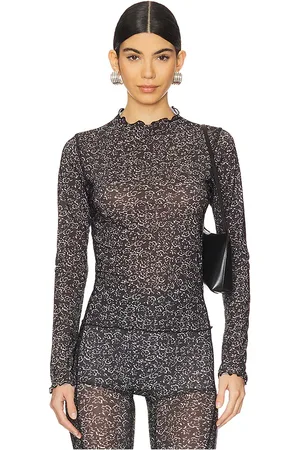 KNWLS Halcyon top en color negro talla L en - Black. Talla L (también en M, S, XS).