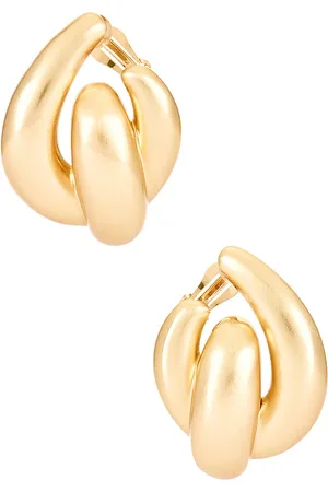 Cult Gaia Pendiente audrina en color oro metálico talla all en - Metallic Gold. Talla all.