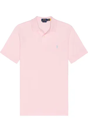 Ralph Lauren Short sleeve mesh polo en color rosado talla L en - Pink. Talla L (también en M, S).
