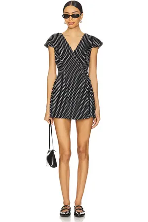 Frankies Bikinis Vestido lucy en color negro talla S en - Black. Talla S (también en XS).