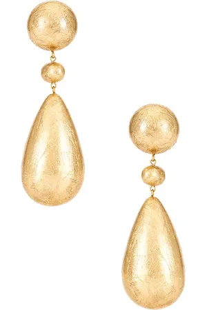 Cult Gaia Pendiente eviana en color oro metálico talla all en - Metallic Gold. Talla all.