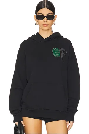 RE/DONE Sudadera dan tanas sign en color negro talla S en - Black. Talla S (también en XS).