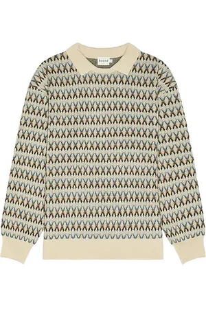 Bound Polo de manga larga crosby en color beige talla L en - Beige. Talla L (también en M, S, XL/1X).