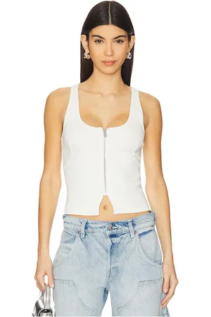 ABrand Top deportivo addison en color blanco talla L en - White. Talla L (también en M, S, XS).