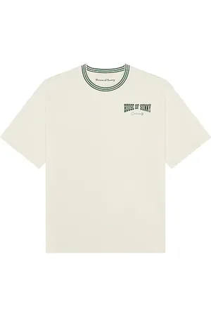 House of Sunny Camiseta tamaño grande logo en color beige talla M en - Beige. Talla M (también en S).