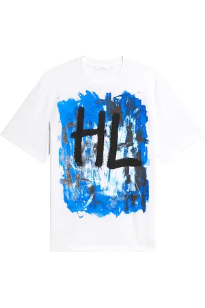 Helmut Lang Camiseta scribble 2 en color blanco talla M en - White. Talla M (también en S, XL).