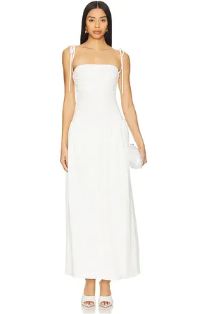 ALL THE WAYS Vestido orelia en color talla M en - White. Talla M (también en XL).