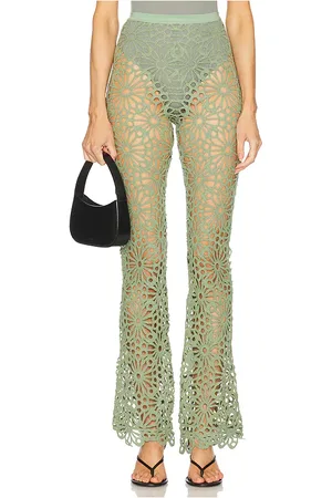 Norma Kamali Pantalón en color verde talla L en - Green. Talla L (también en M, S, XL, XS).
