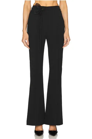 ROTATE Pantalón acampanado en color talla 32 en - Black. Talla 32 (también en 34, 36, 38, 40).
