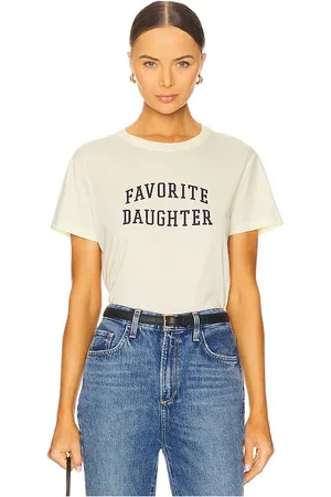 Favorite Daughter Camiseta gráfica en color amarillo limon talla L en - Lemon. Talla L (también en M, S, XS).