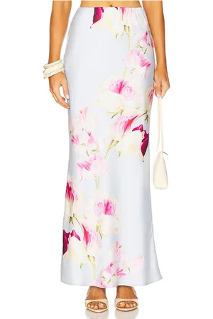 Runaway The Label Falda maxi verity en color bebe azul talla L en - Baby Blue. Talla L (también en S, XS).