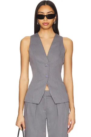 ALL THE WAYS Chaleco libbi en color talla L en - Grey. Talla L (también en M, S, XL, XS).