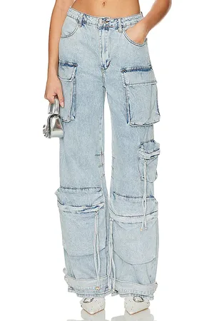 Steve Madden Duo cargo pant en color azul talla M en - Blue. Talla M (también en L, S).