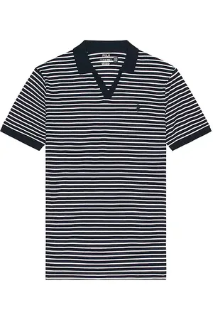 Ralph Lauren Short sleeve johnny collar polo en color azul talla L en - Blue. Talla L (también en M, S, XL