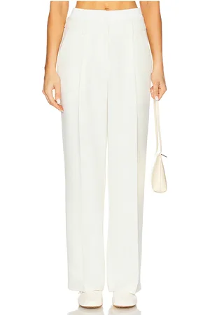 4th & Reckless Pantalón vaquero pierna ancha georgia en color ivory talla M en - Ivory. Talla M (también en S, XS).