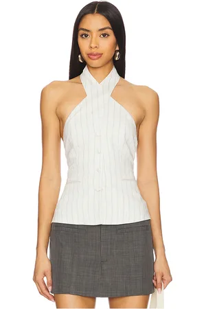 ALL THE WAYS Selene top en color ivory talla L en - Ivory. Talla L (también en M, S, XL, XS).