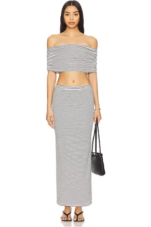 ALL THE WAYS Set faldas breigh en color negro, blanco talla L en - Black, White. Talla L (también en M, S, XL, XS, XX