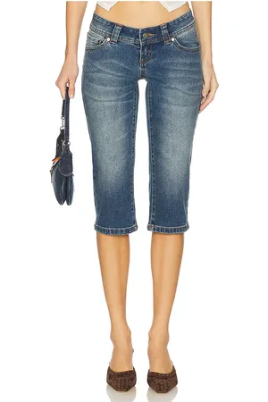 ABrand Capri superbajo en color azul talla 23 en - Blue. Talla 23 (también en 24, 26, 27, 28, 29, 30, 31, 32).