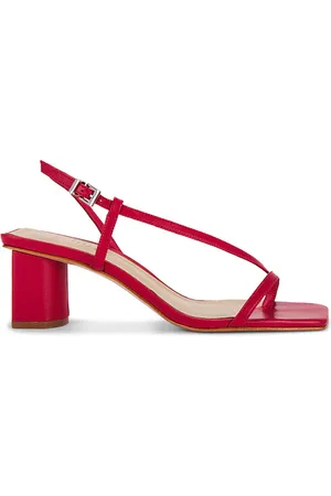 Schutz Tacón heloise mid block en color rojo talla 10 en - Red. Talla 10 (también en 6, 6.5, 7, 7.5, 8, 8.5, 9, 9.5).