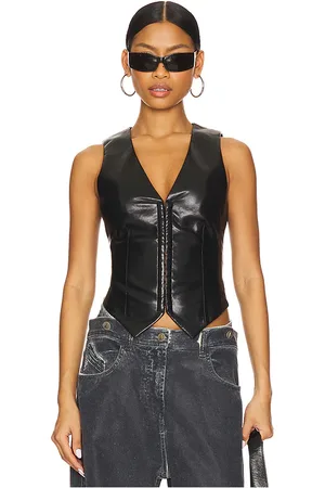 Camila Coelho Chaleco roz en color talla L en - Black. Talla L (también en M, S, XS, XXS).