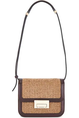 Loeffler Randall Bolso bandolera con herrajes para candado en marrón medio desi en color marrón talla all en - Brown. Talla