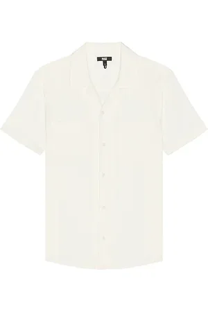 Paige Camisa manga corta jacobson en color blanco talla L en - White. Talla L (también en M, S, XL).