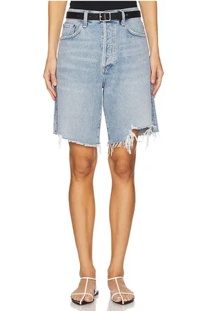 AGOLDE Indra short en color azul talla 23 en - Blue. Talla 23 (también en 24, 25, 26, 28, 29, 30, 31, 32, 33, 34).