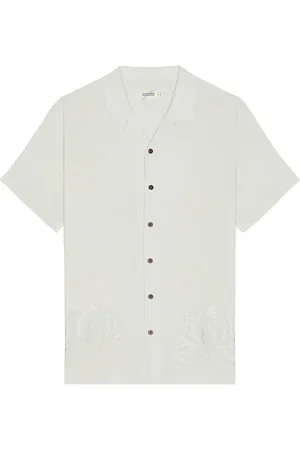 FAIR HARBOR Camisa en color blanco talla L en - White. Talla L (también en M, XL/1X).