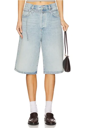 AGOLDE Emmi short en color azul talla 23 en - Blue. Talla 23 (también en 24, 25, 26, 27, 28, 29, 30, 31, 32, 33, 34).