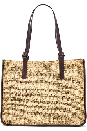 Loeffler Randall Bolso tote marino en marrón medio myra en color marrón talla all en - Brown. Talla all.