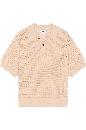 Obey Polo kody en color rubor talla L en - Blush. Talla L (también en M, S).