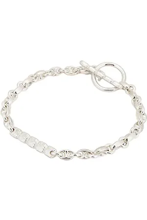 Maple Brazalete steely en color plateado metálico talla L en - Metallic Silver. Talla L (también en M, XL).