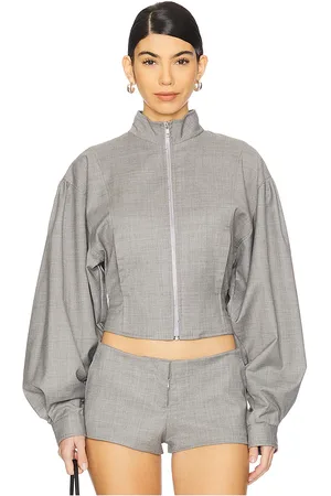 Belle Chaqueta globo en color talla M en - Grey. Talla M (también en S).