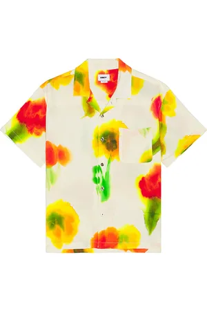Obey Camisa en color crema talla L en - Cream. Talla L (también en XL/1X).