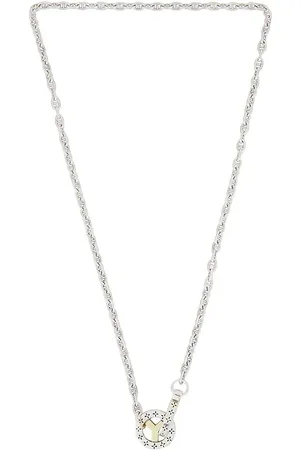 Maple Collar mariner chain & wheel en color plateado metálico talla 50cm en - Metallic Silver. Talla 50cm (también